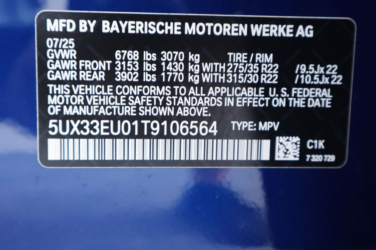 2026 BMW X5 M60i