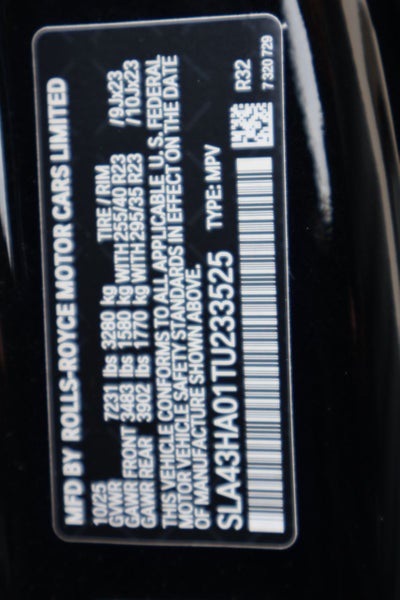 2026 Rolls-Royce Cullinan Black Badge