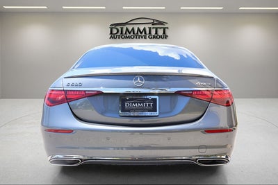 2024 Mercedes-Benz S-Class S 580 4MATIC®