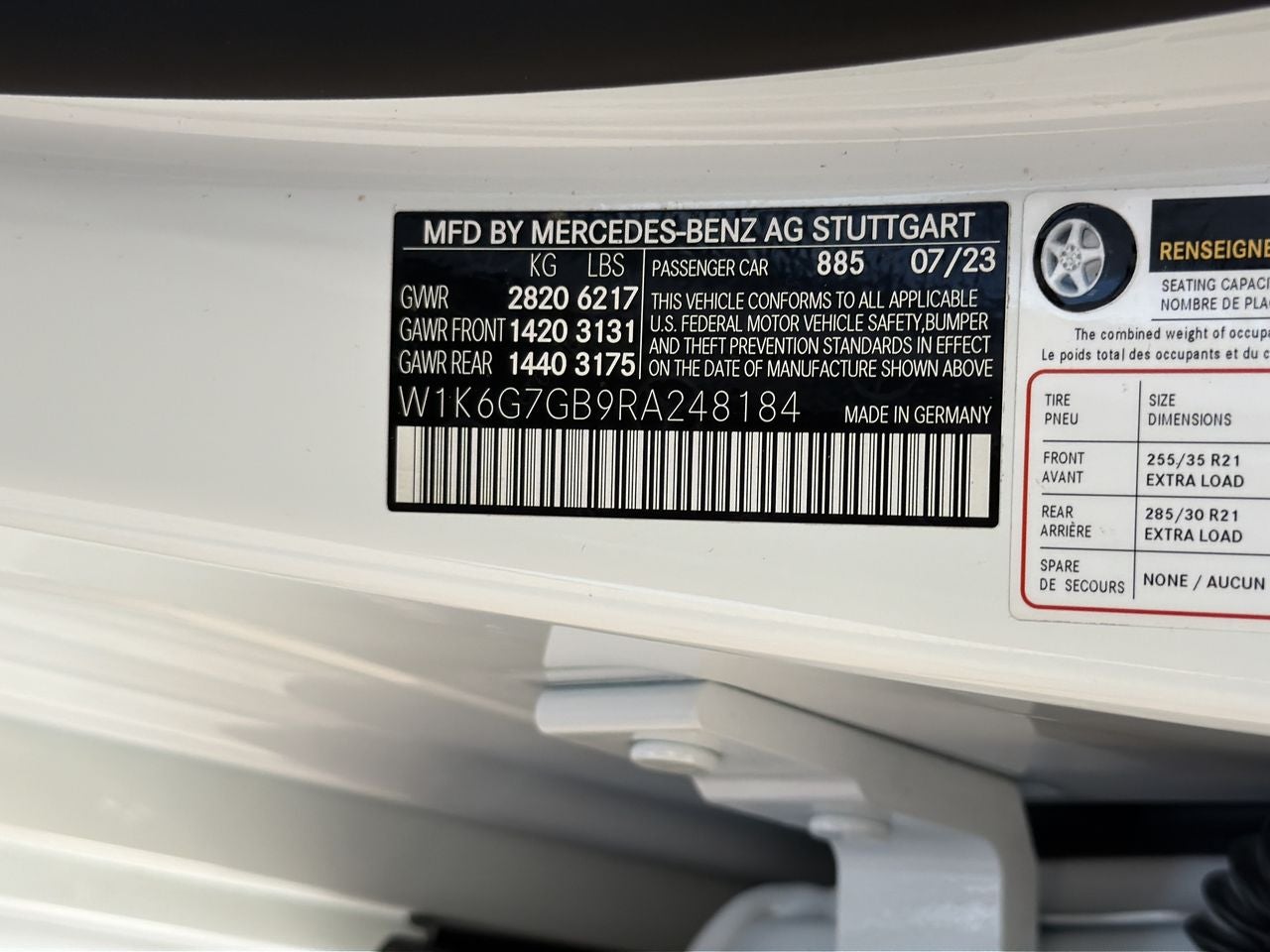 2024 Mercedes-Benz S-Class S 580 4MATIC®