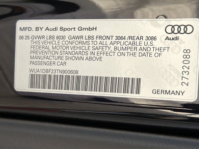 2026 Audi RS 6 Avant performance 4.0T quattro