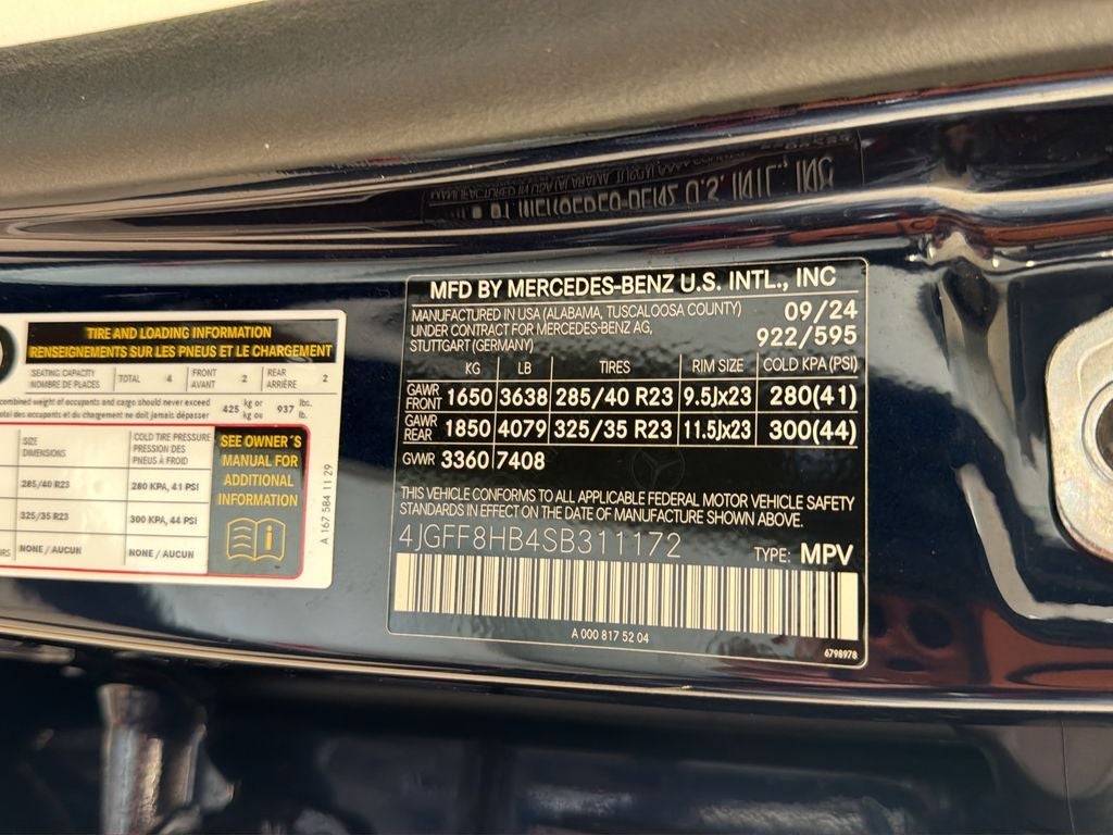 2025 Mercedes-Benz GLS Maybach GLS 600 4MATIC®