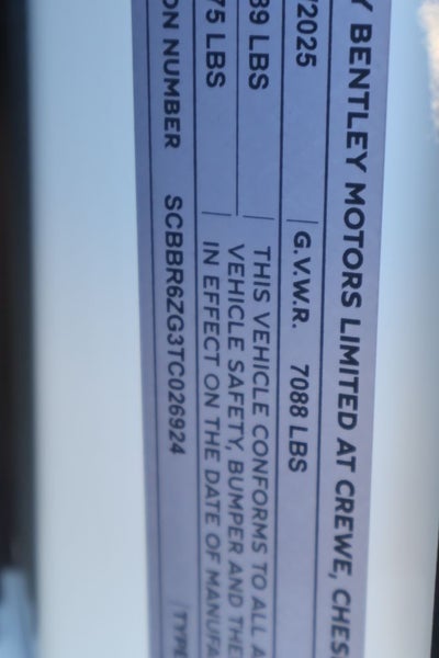 2026 Bentley Flying Spur Speed