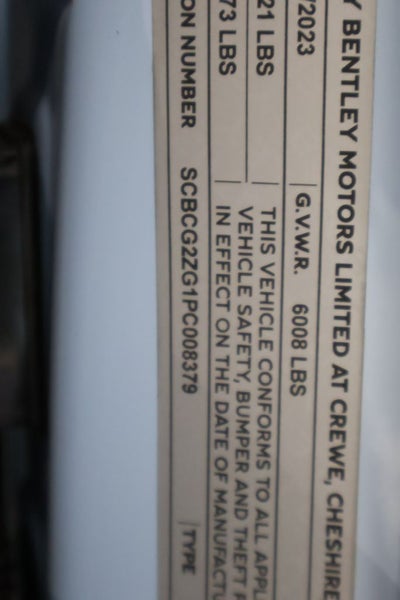 2023 Bentley Continental GT Azure