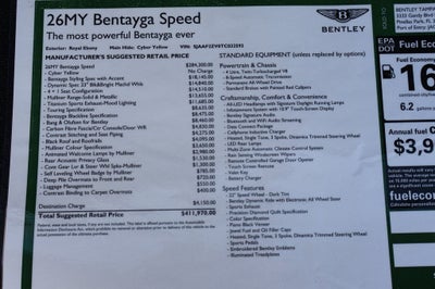 2026 Bentley Bentayga Base