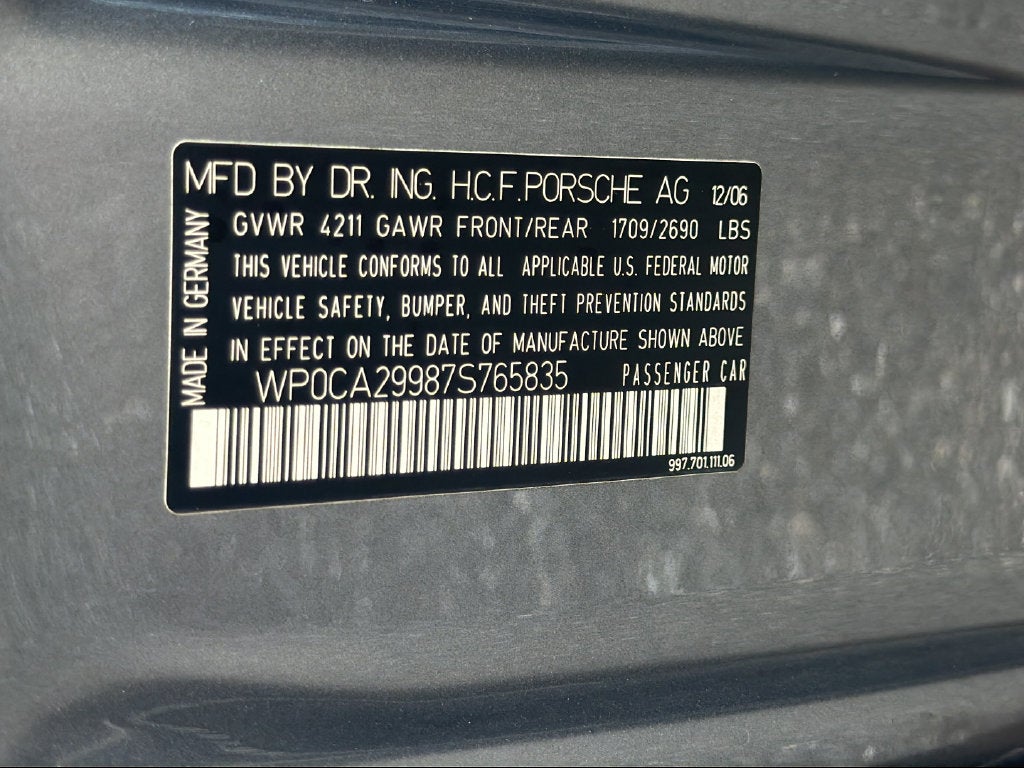 2007 Porsche 911 Base