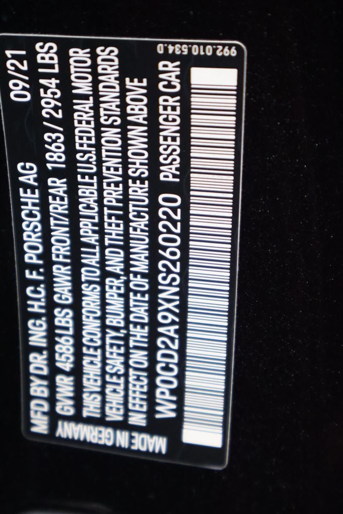 2022 Porsche 911 Turbo S Cabriolet