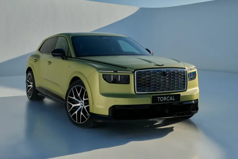 Bentley Torcal S in a white studio setting