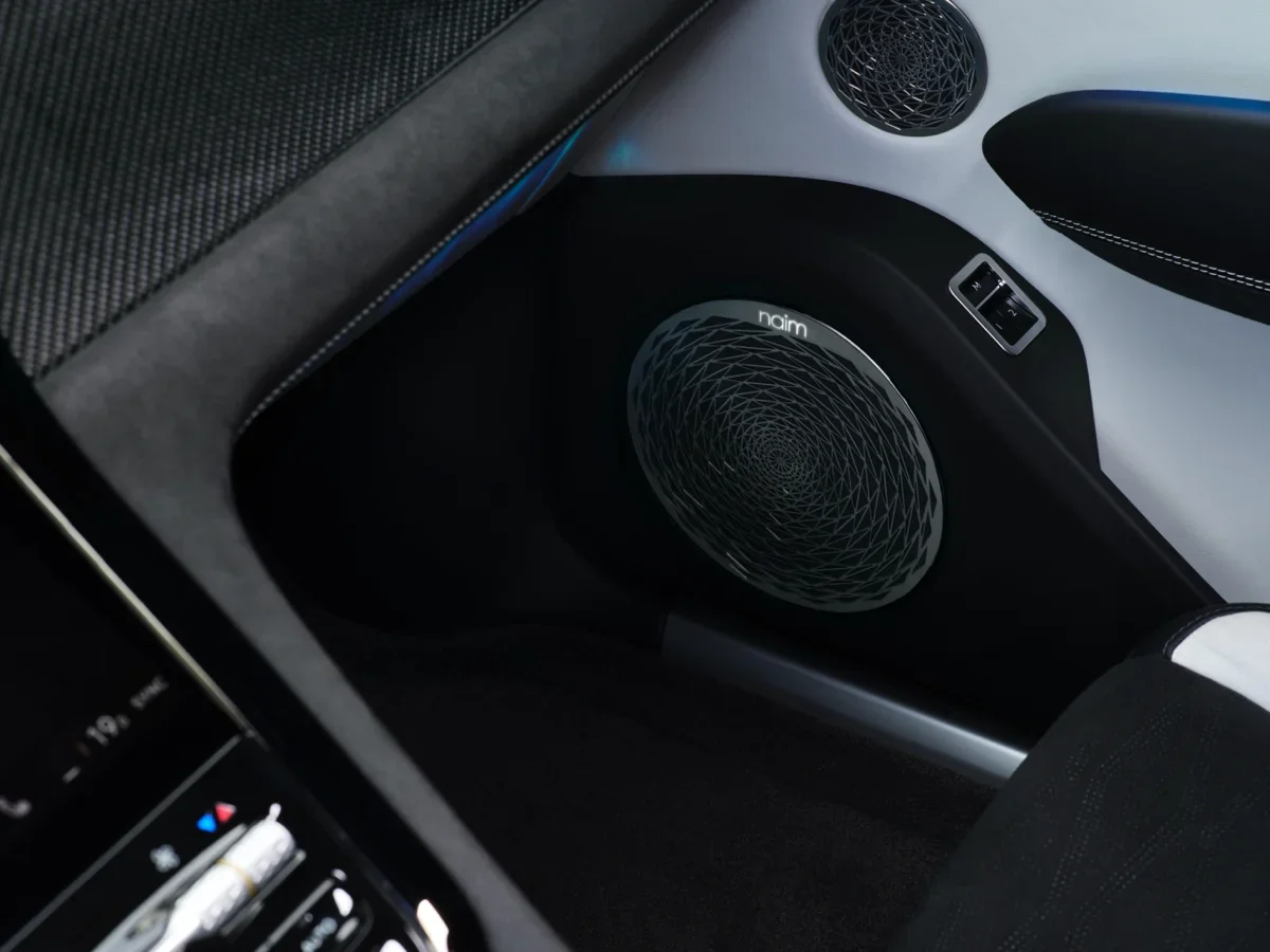 Door speaker detail inside the Bentley Torcal S