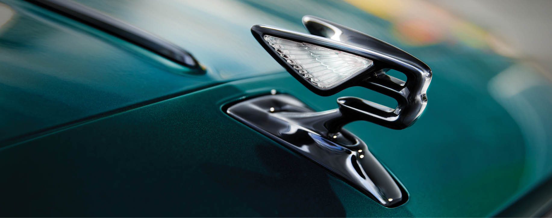 Bentley Flying Spur front hood badge