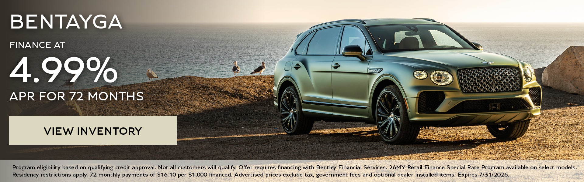 bentayga apr