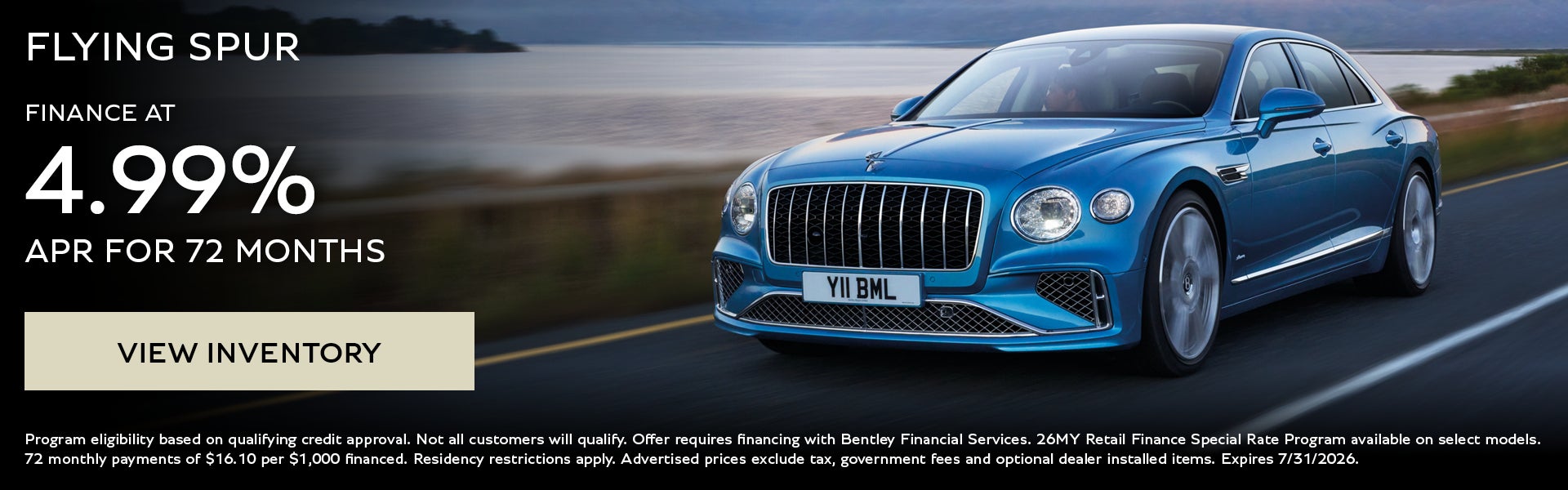 flying spur apr
