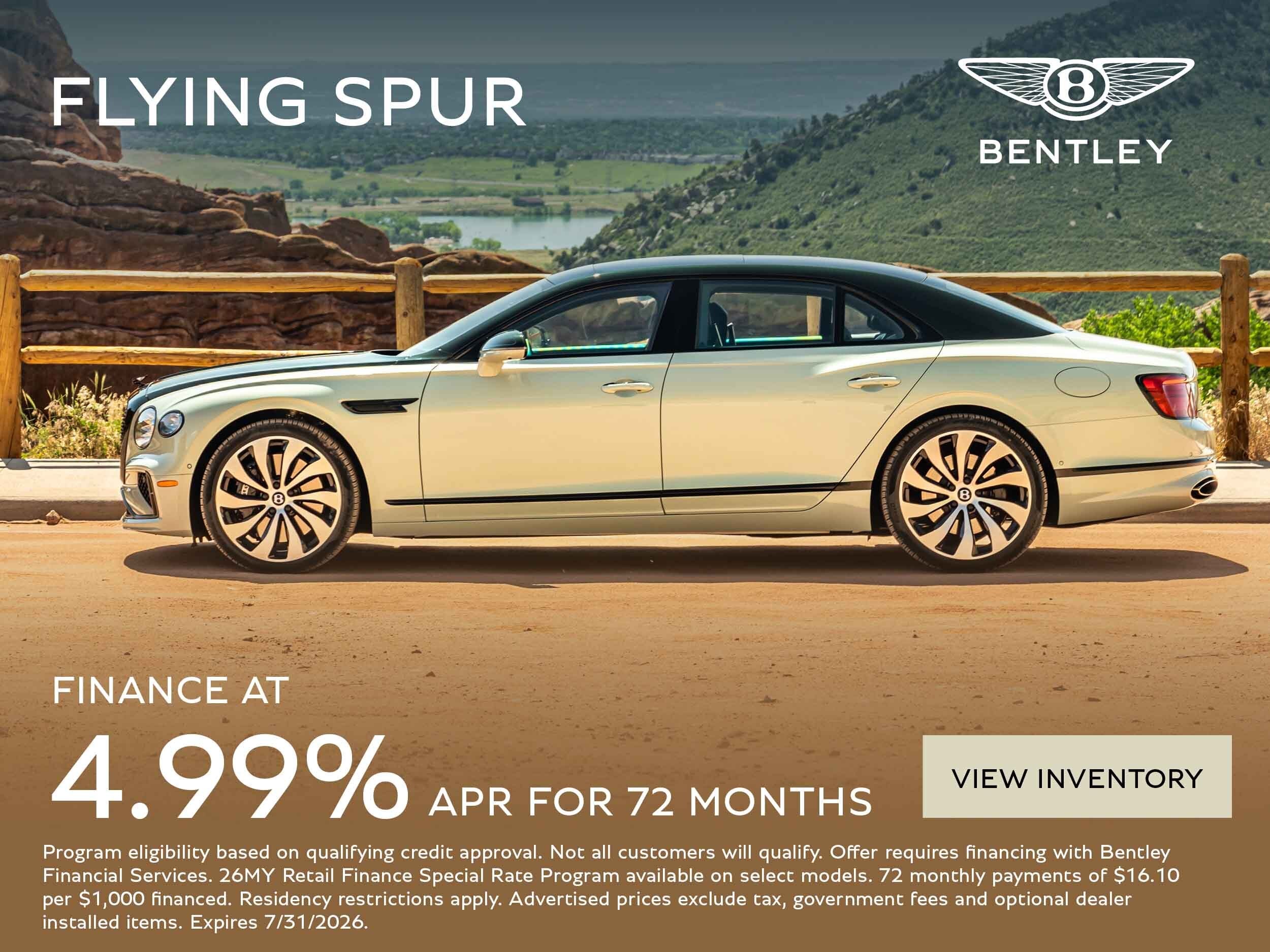 flying spur apr